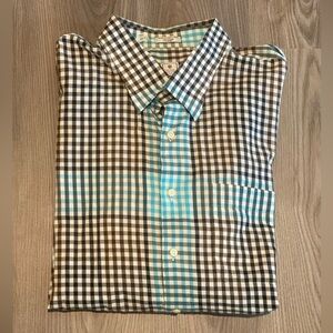 Peter Millar Long Sleeve Button Down Shirt Mens size 2XL XXL